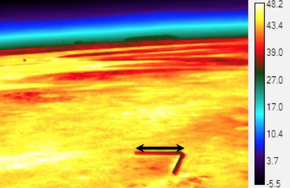 Surface temperature heterogeneity in Utha's West Desert